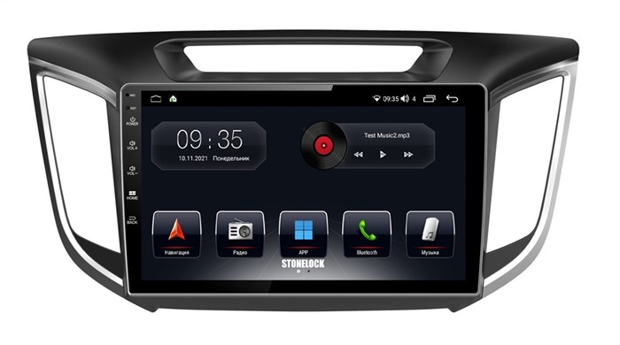 Stonelock HYD915MB 6/128 ГБ для Hyundai Creta 2016-2021 на Android 10.0 - фото 267378