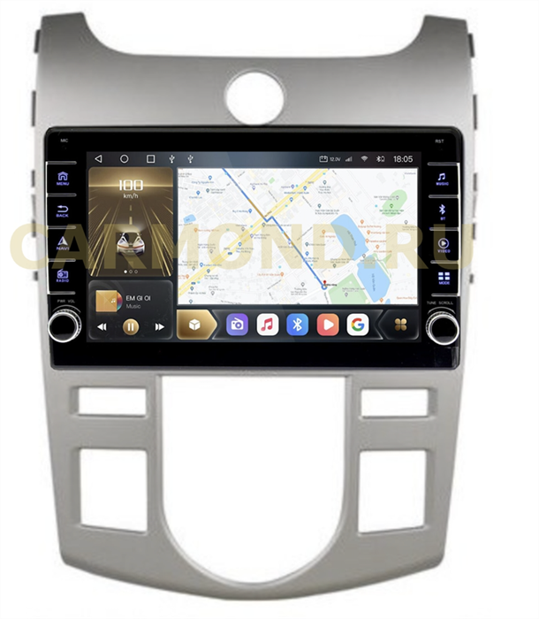 CarMedia OL-9736-A-D (с кнопками) для Kia Cerato II 2009-2013 с климат-контролем на Android 10.0 - фото 267735