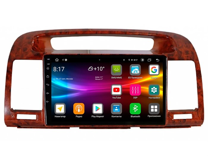 Штатная магнитола Vomi FX430R9-MTK-LTE для Toyota Camry V30 2001-2006 на Android 10.0 - фото 269096