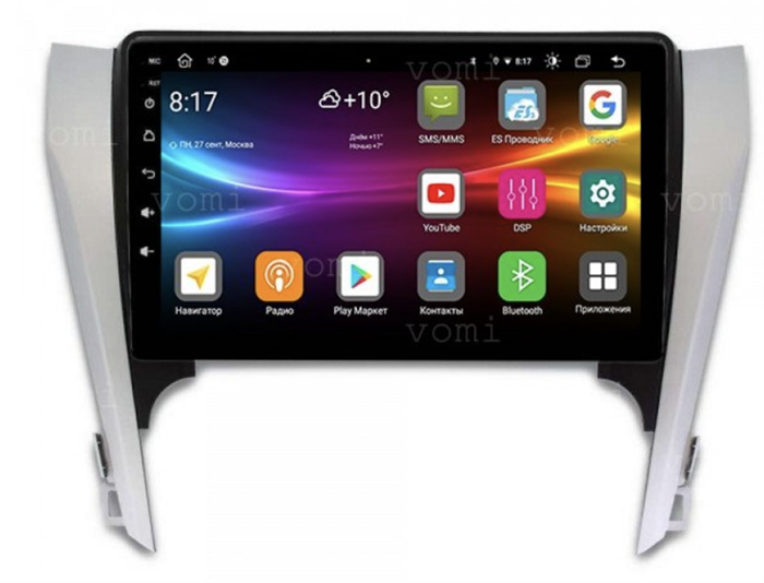 Штатная магнитола Vomi FX533R10-MTK-LTE для Toyota Camry V50 2011-2014 на Android 10.0 - фото 269106