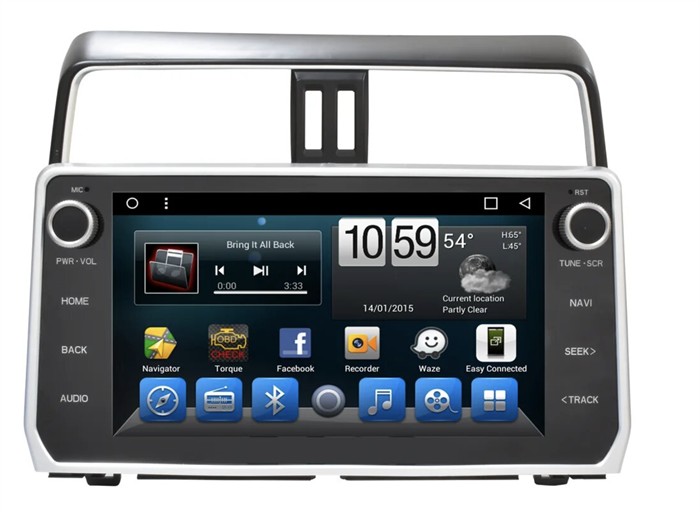 CarMedia KR-1104-S10 для Toyota Prado 150 2017-2020 на Android 10.0 - фото 272631