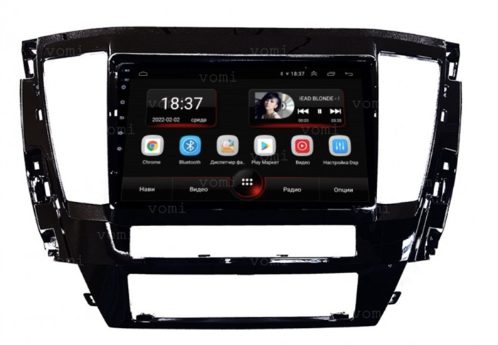 Vomi AK417R9-MTK для Mitsubishi PajeroSport 3 2021+ на Android 10.0 - фото 272938