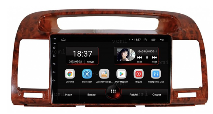 Vomi AK430R9-MTK для Toyota Camry V30 2001-2006 на Android 10.0 - фото 273434