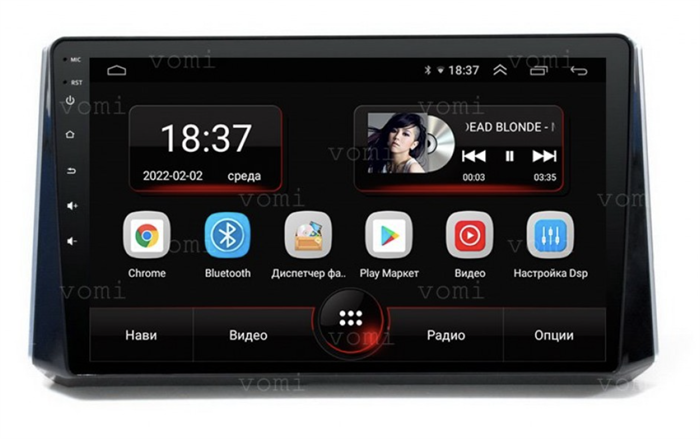 Vomi AK494R10-MTK для Toyota Corolla XII 2019-2025 на Android 10.0 - фото 273548