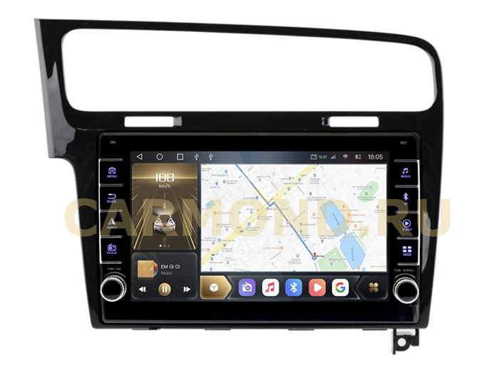 CarMedia OL-1907-N (с кнопками) для Volkswagen GOLF 7 2013-2019 на Android 10.0 - фото 274202