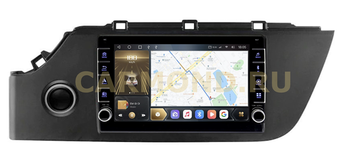CarMedia OL-1742-3-N (с кнопками) для KIA Rio IV 2020-2023 на Android 10.0 - фото 274371