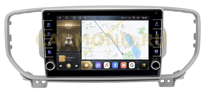 CarMedia OL-9733-N (с кнопками) для KIA Sportage IV 2016-2018 на Android 10.0 - фото 275463