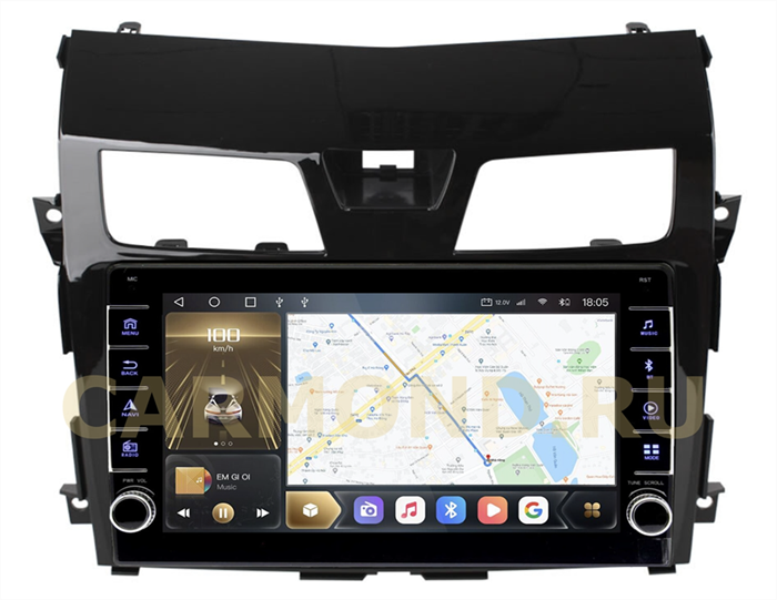 CarMedia OL-1665-P (с кнопками) для NISSAN Teana III 2014-2021 на Android 10.0 - фото 276089