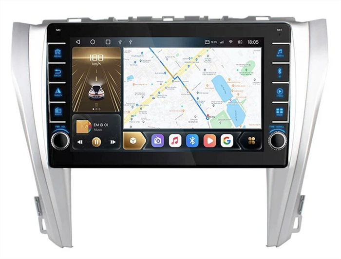 CarMedia OL-1608-P (с кнопками) для Toyota Camry V55 2014-2018 на Android 10.0 - фото 276104