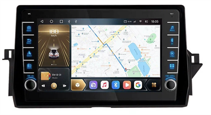 CarMedia OL-1420-P (с кнопками) для Toyota Camry 2021+ на Android 10.0 - фото 276115