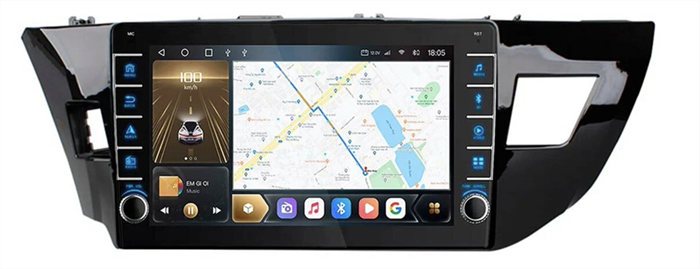 CarMedia OL-1603-P (с кнопками) для Toyota Corolla 2012-2016 на Android 10.0 - фото 276125