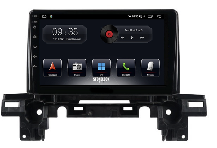 Штатная магнитола Stonelock MZD907MB8 2/32 ГБ для Mazda CX-5 2018-2022 на Android 10.0 - фото 277065