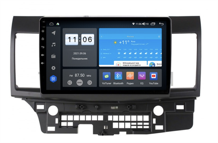 Штатная магнитола Vomi ZX331R10-9863-LTE для Mitsubishi Lancer X 2007-2016 на Android 10.0 - фото 277314