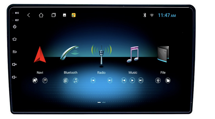 Универсальная магнитола Stonelock ASC-10MB4 2/32 ГБ 10 дюймов на Android 10.0 - фото 279841