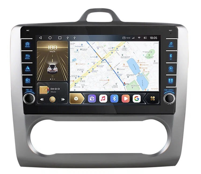 CarMedia OL-9201-M-N (с кнопками) для Ford Focus II 2005-2011 на Android 10.0 - фото 280417