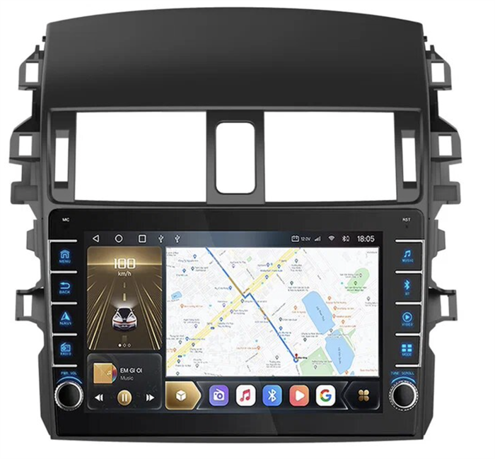 CarMedia OL-9605-D (с кнопками) для Toyota Corolla X 2006-2013 на Android 10.0 - фото 280775