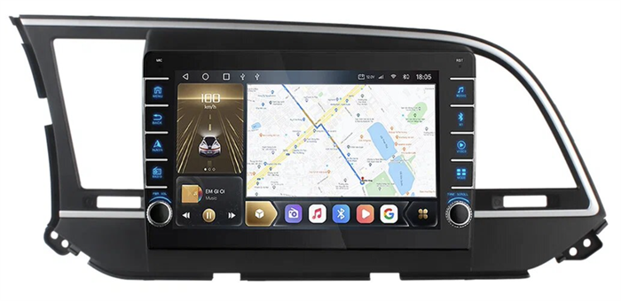 CarMedia OL-9708-P (с кнопками) для Hyundai Elantra VI (AD) 2016-2019 на Android 10.0 - фото 280942