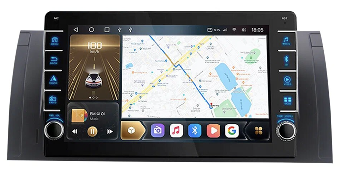 CarMedia OL-9957-N (с кнопками) для BMW 5 (E39), X5 (E53), 7 (E38) 1995-2006 на Android 10.0 - фото 280949