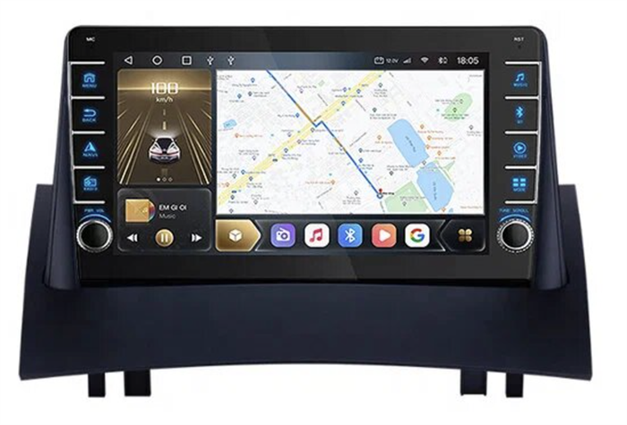 CarMedia OL-9996-D (с кнопками) для Renault Megane II 2002-2009 на Android 10.0 - фото 281004