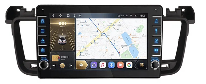 CarMedia OL-9142-P (с кнопками) для Peugeot 508 I 2012-2018 на Android 10.0 - фото 282015