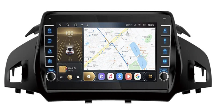 CarMedia OL-9203-1-D (с кнопками) для Ford Kuga II 2013-2019 на Android 10.0 - фото 282041