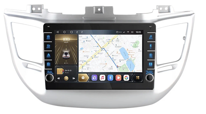 CarMedia OL-9705-N (с кнопками) для Hyundai Tucson III 2015-2018 на Android 10.0 - фото 282120