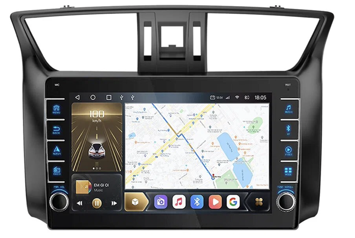 CarMedia OL-1666-N (с кнопками) для Nissan Sentra VII (B17) 2014-2017, Tiida II 2015-2017 на Android 10.0 - фото 282350