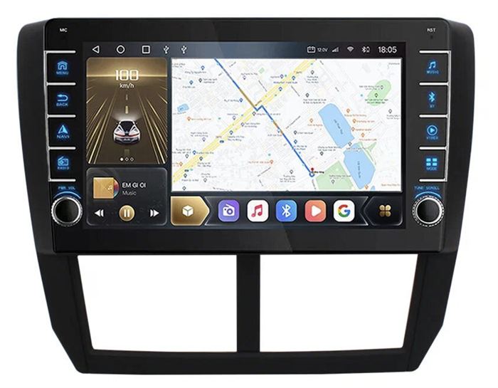 CarMedia OL-9512-D (с кнопками) для Subaru Forester III 2008-2013, Impreza III 2007-2013 на Android 10.0 - фото 283388