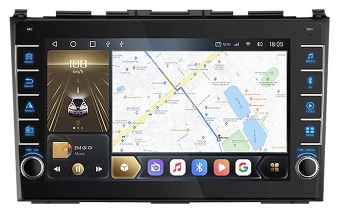 CarMedia OL-9640-F (с кнопками) для Honda CR-V III 2007-2012 на Android 10.0 - фото 283390