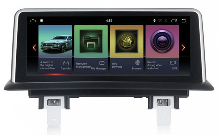 Roximo RW-2708-2gb для BMW 1 (2006-2012) E81/E82/E87/E88 для комплектации без штатного дисплея, iDrive на Android 8.1 - фото 283475