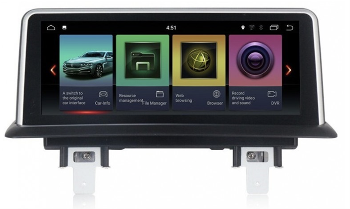Штатная магнитола Roximo RW-2708C для BMW 3 (E90, E91, E92, E93), 1 (E81, E82) для CIC на Android 9.0 - фото 283478