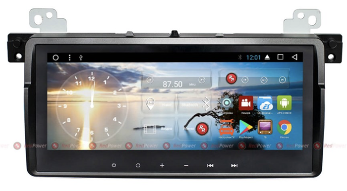 Redpower 51081 IPS DSP для BMW 3 E46 (1998-2006) на Android 8.1 - фото 283515