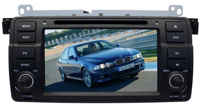 ШТАТНАЯ МАГНИТОЛА BMW 3 SERIES E46 LETRUN 2617 ANDROID 8.X MTK 4G - фото 283517