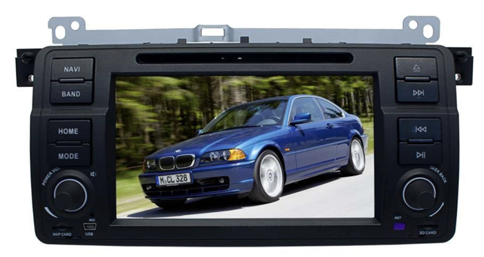 ШТАТНАЯ МАГНИТОЛА BMW 3 SERIES E46 1998-2005 Г. LETRUN 2824 ANDROID 9.X DSP - фото 283519