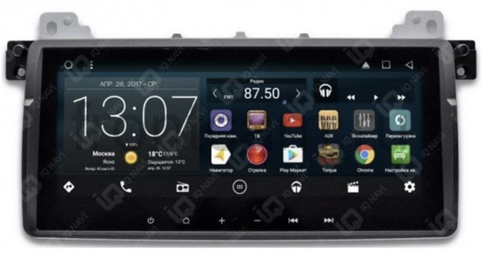 IQ NAVI T58-1111C для BMW 3 (E46) на Android 7.1.2 Octa-Core (8 ядер) - фото 283524