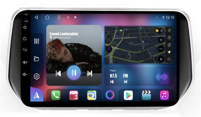 Магнитола Farcar XL1124M (S500 PLUS) (6/128ГБ) для Hyundai Santa Fe IV 2018-2020 на Android 12.0 - фото 283710