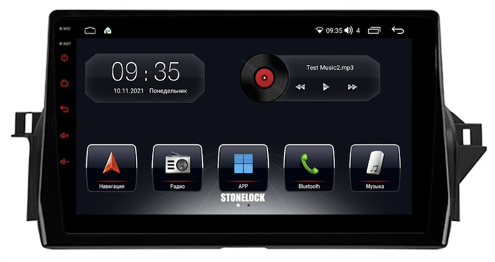 Stonelock TOY119MB 6/128 ГБ для Toyota Camry 2021+ на Android 10.0 - фото 284580