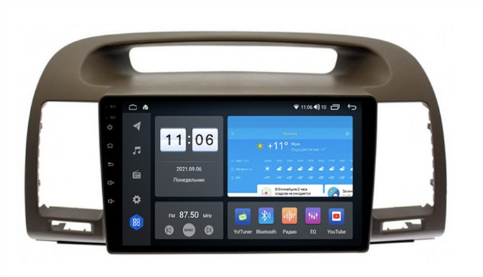 Штатная магнитола Vomi ZX346R9-7862-LTE-4-64 для Toyota Camry V30 2001-2006 на Android 10.0 - фото 285445
