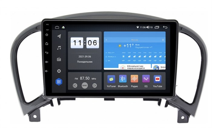 Штатная магнитола Vomi ZX388R9-7862-LTE-4-64 для Nissan Juke 2010-2019 на Android 10.0 - фото 285854