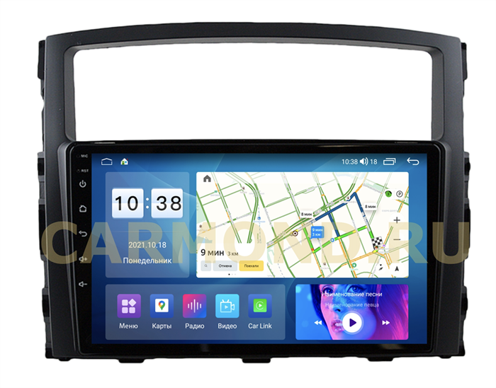 Parafar для Mitsubishi Pajero IV 2006-2019 на Android 11.0 (PF458FHD) - фото 295037