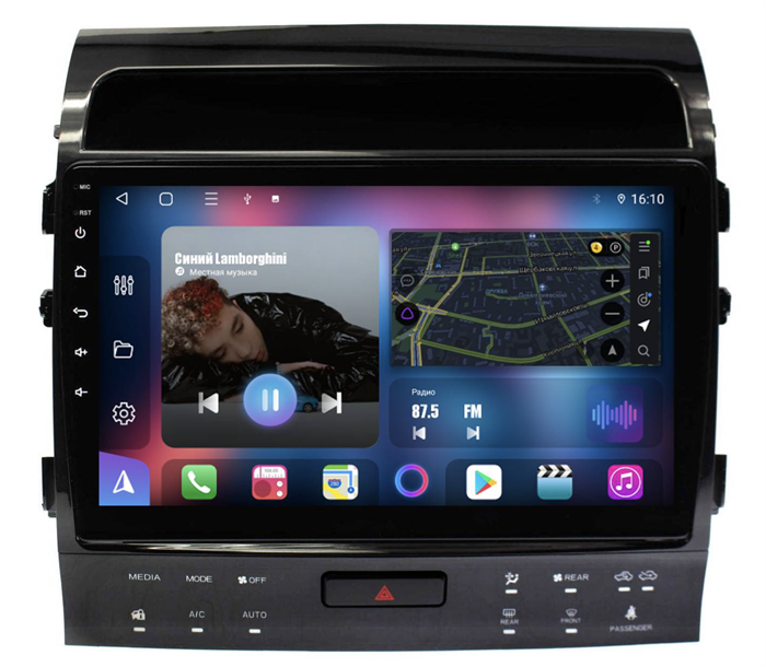 Магнитола Farcar TM381AM (S500 PLUS) для Toyota Land Cruiser 200 2012-2015 на Android 12.0 - фото 295227