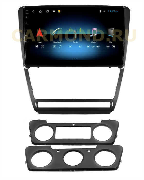 Stonelock SK1012MB4 2/32 ГБ для Skoda Octavia II (A5) 2004-2013 на Android 10.0 - фото 295469