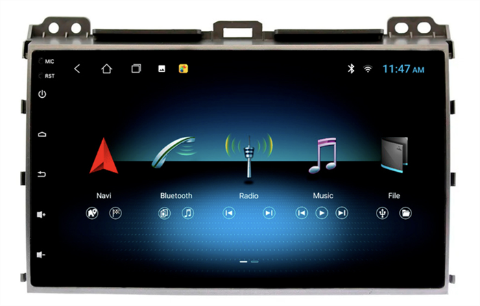 Stonelock TOY902MB 2/32 ГБ для Toyota Land Cruiser Prado 120 2002-2009 на Android 10.0 - фото 298630