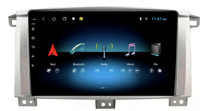 Stonelock TOY910MB 2/32 ГБ для Toyota Land Cruiser 100 2002-2007 на Android 10.0 - фото 298889