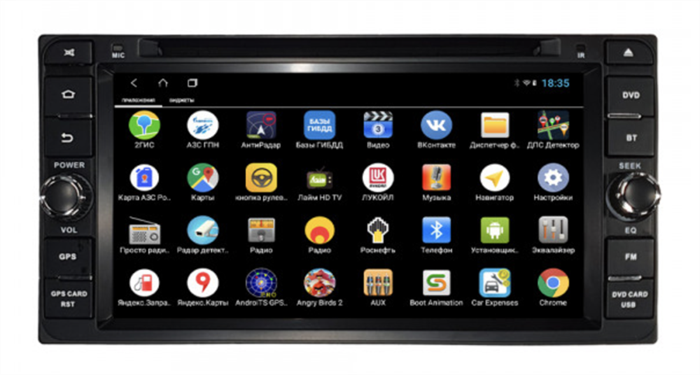 Parafar PF071XHD для Toyota универсальная на Android 12.0 - фото 299271