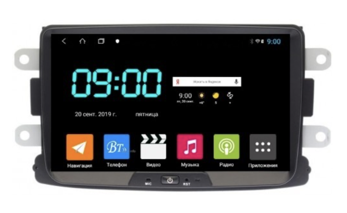 Штатная магнитола VOMI ST2742-TS9 для Nissan Terrano III 2017-2022 на Android 10.0 - фото 299725
