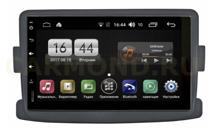 Магнитола FarCar s185 для Renault Duster, Logan, Sandero 2011-2022 на Android 8.1 (LX832-RFR-N16) - фото 299793