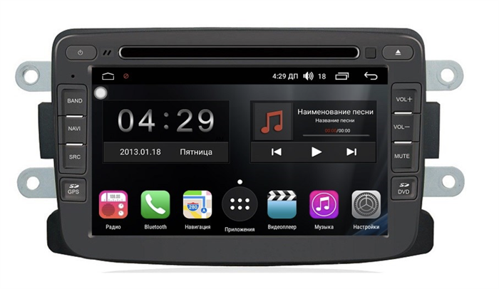 Магнитола Farcar RG157 (S300) для Renault Duster, Sandero II, Logan II, Kaptur, Dokker 2012-2019 на Android 9.0 - фото 299805