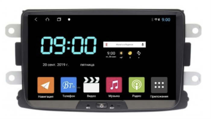 Штатная магнитола VOMI ST2742-TS9 для Renault Duster 2011-2022, Sandero II 2013-2022, Logan II 2013-2022, Kaptur 2016-2022 на Android 10.0 - фото 299807