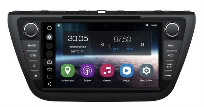 Магнитола FarCar s200 для Suzuki Sx-4 на Android (V337) - фото 299879